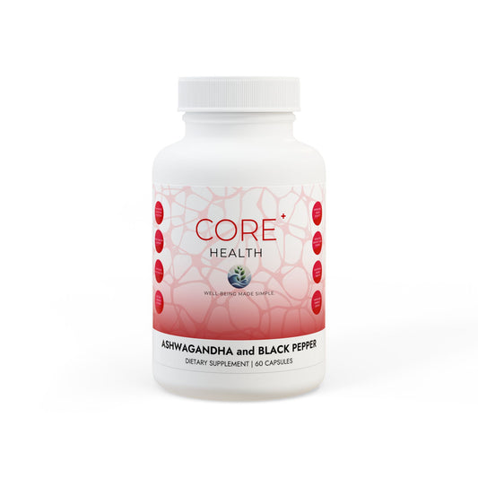 Ashwagandha and Black Pepper Supplement
